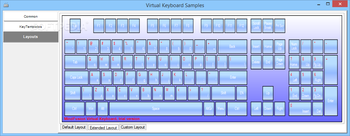 MindFusion Virtual Keyboard for WinForms screenshot 12