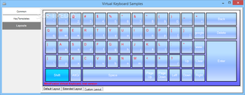MindFusion Virtual Keyboard for WinForms screenshot 13
