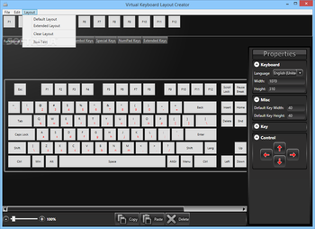 MindFusion Virtual Keyboard for WinForms screenshot 3