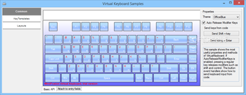 MindFusion Virtual Keyboard for WinForms screenshot 5