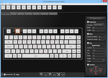 MindFusion Virtual Keyboard for WPF screenshot