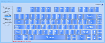 MindFusion Virtual Keyboard for WPF screenshot 10