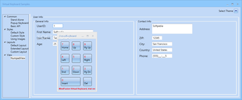 MindFusion Virtual Keyboard for WPF screenshot 13