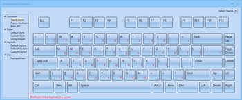 MindFusion Virtual Keyboard for WPF screenshot 5