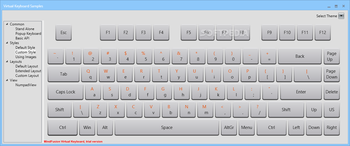MindFusion Virtual Keyboard for WPF screenshot 9