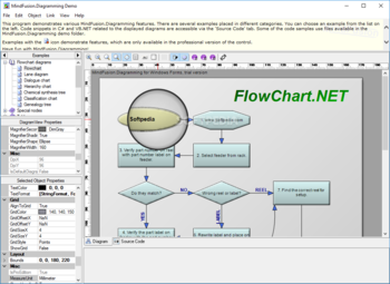 MindFusion.Diagramming for WinForms screenshot