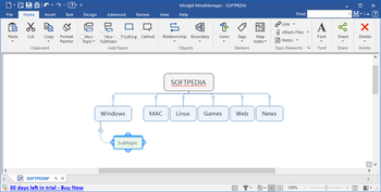 Mindjet MindManager screenshot