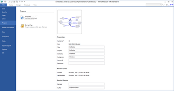 MindMapper Standard screenshot