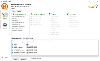 MindStick Cleaner screenshot