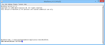 Mindterm screenshot
