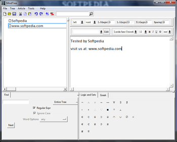 MindTree screenshot