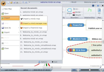 MindV Online Mind Mapping Tools screenshot 3