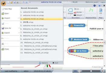 MindV Online Mind Mapping Tools screenshot 4