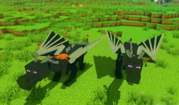 Minecraft Dragon Mounts Mod screenshot