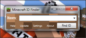 Minecraft ID Finder screenshot