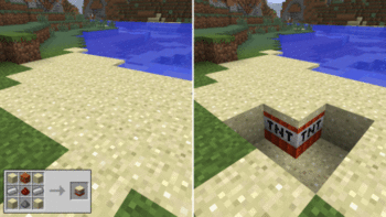 Minecraft Landmine Mod screenshot