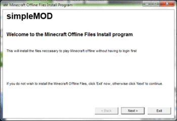 Minecraft Offline Files Installer screenshot 5