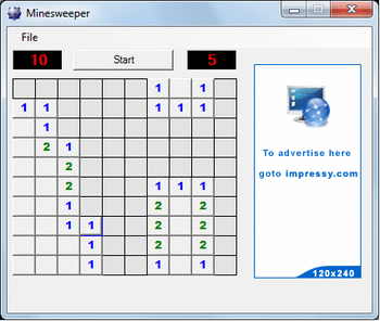 Minesweeper screenshot