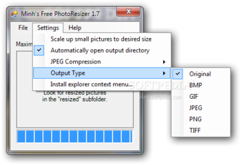 Minh's Free PhotoResizer screenshot 2