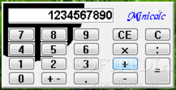 Mini Calculator screenshot