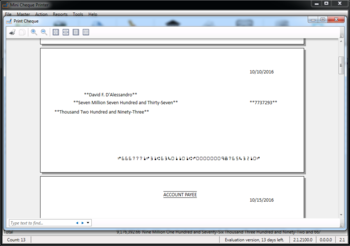 Mini Cheque Printer screenshot 4