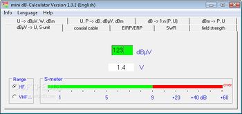 mini dB-Calculator screenshot 9