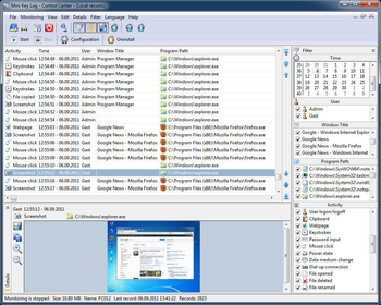 Mini Key Log screenshot