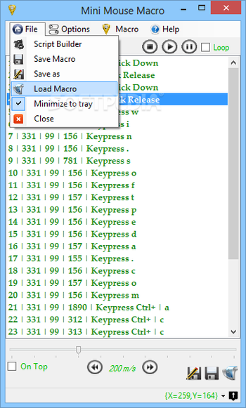 Mini Mouse Macro screenshot 2