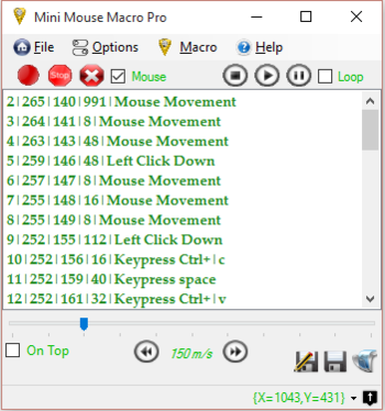 Mini Mouse Macro screenshot