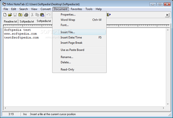 Mini NoteTab screenshot 6