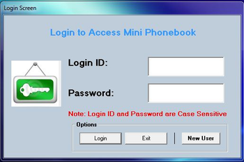 Mini Phonebook 2.0 screenshot