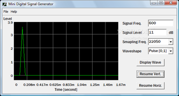 Mini Signal Generator screenshot