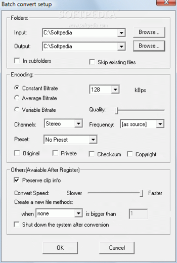 Mini-stream RM-MP3 Converter screenshot 2