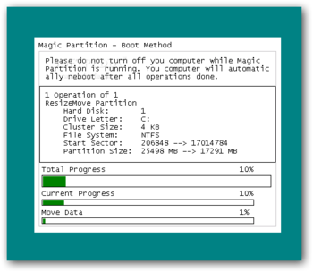 MiniAide Magic Partition Home Edition screenshot 3