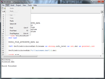 MiniBASIC screenshot 3