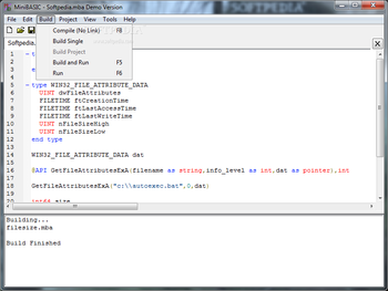 MiniBASIC screenshot 4