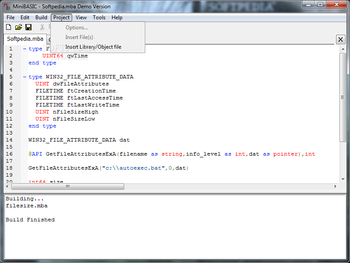 MiniBASIC screenshot 5