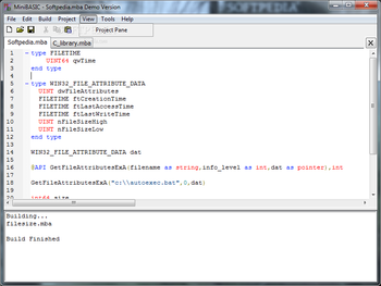 MiniBASIC screenshot 6