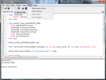 MiniBASIC screenshot 7