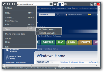 MiniBrowser screenshot 2