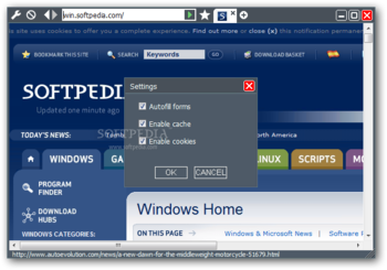 MiniBrowser screenshot 3