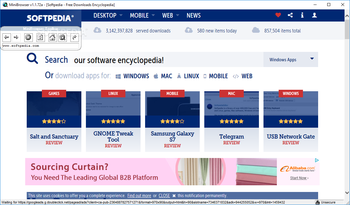 MiniBrowser screenshot