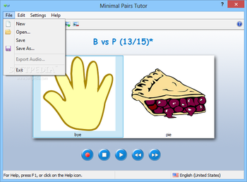 Minimal Pairs Tutor screenshot 3