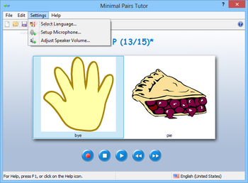 Minimal Pairs Tutor screenshot 5