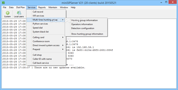 miniSipServer screenshot 5