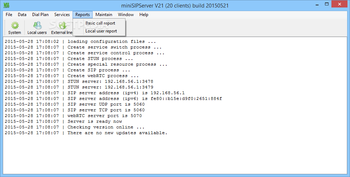 miniSipServer screenshot 6