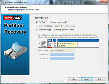 MiniTool Partition Recovery screenshot 2
