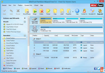 MiniTool Partition Wizard Free Edition screenshot 3