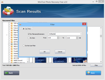 MiniTool Photo Recovery Free screenshot 5