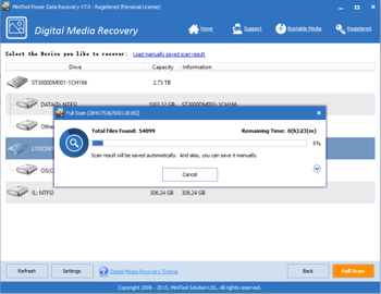 MiniTool Power Data Recovery Free Edition screenshot 3